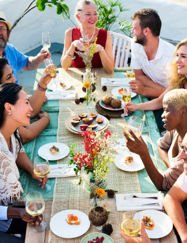 The Dinner Party (A Customized 4-Course Serve Plated)